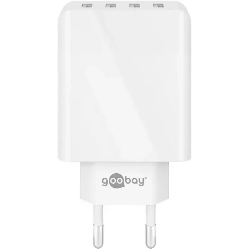 Carregador interior Wentronic 44962 Universal branco 4 portas USB 5V