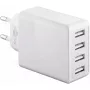 Carregador interior Wentronic 44962 Universal branco 4 portas USB 5V