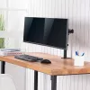 Suporte para monitor LogiLink BP0098 32 polegadas secretária preto