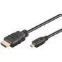 Cabo HDMI Goobay High Speed Micro 4K @ 60 Hz 1,5 m