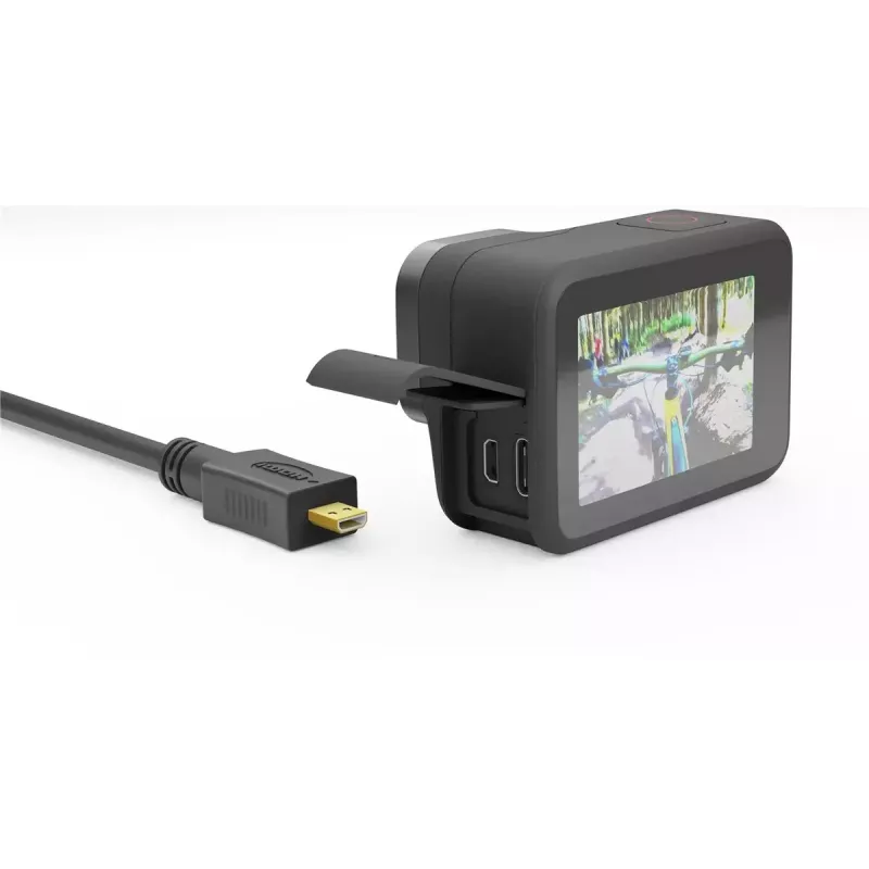 Cabo HDMI Goobay 53786 3m HDMI Type-A ficha para Type-D ficha preto