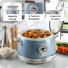 Ariete Vintage 2904 panela de arroz / panela de cozedura lenta, 3,5 l, 700 W, azul