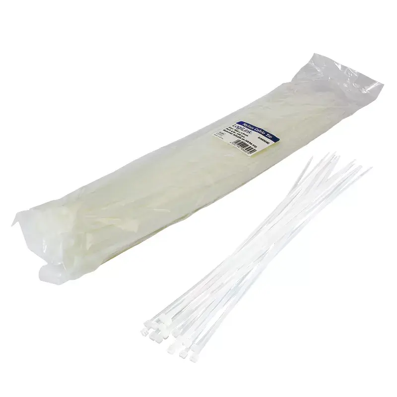 Abraçadeiras LOGILINK KAB0040, nylon, 400 mm × 4,8 mm, transparente, 100 unid.