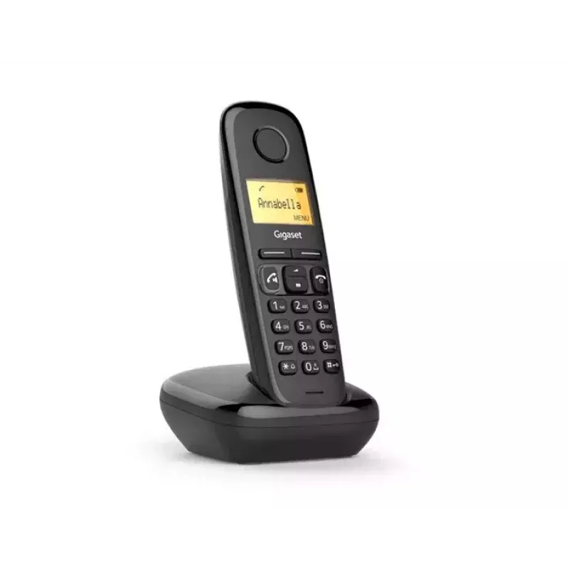 Telefone analógico/DECT Gigaset A270A identificador de chamadas preto auscultador sem fios