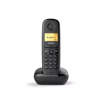 Telefone analógico/DECT Gigaset A270A identificador de chamadas preto auscultador sem fios