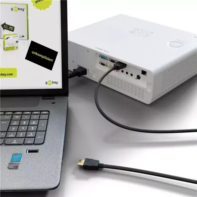 Cabo HDMI Goobay Ultra High Speed 58263