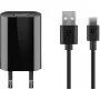 Conjunto de carregador Goobay USB-C 5W com cabo 1m preto