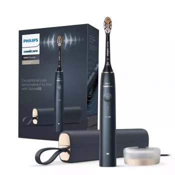Philips Sonicare DiamondClean Prestige 9900 series DiamondClean Prestige HX9992/12 escova de dentes sónica com SenseIQ – azul