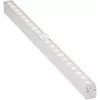 Goobay Luminária LED de armário com sensor de movimento prateado 20 lâmpadas