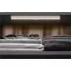Goobay Luminária LED de armário com sensor de movimento prateado 20 lâmpadas