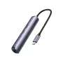 Ugreen 10919 Estação de acoplamento/replicador de portas para portátil com fio USB 3.2 Gen 1 (3.1 Gen 1) Type-C cinzento