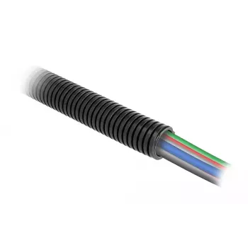 Tubo de proteção de cabos DeLOCK 60460 1 m x 34,5 mm preto
