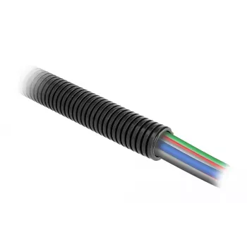 Tubo de proteção de cabos DeLOCK 60458 1 m x 21,2 mm preto