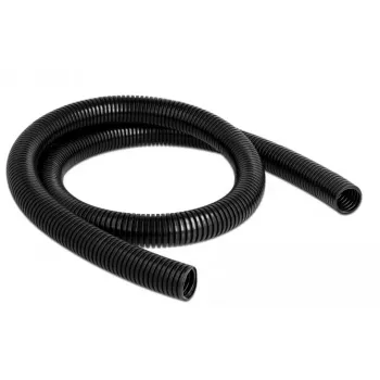 Tubo de proteção de cabos DeLOCK 60458 1 m x 21,2 mm preto