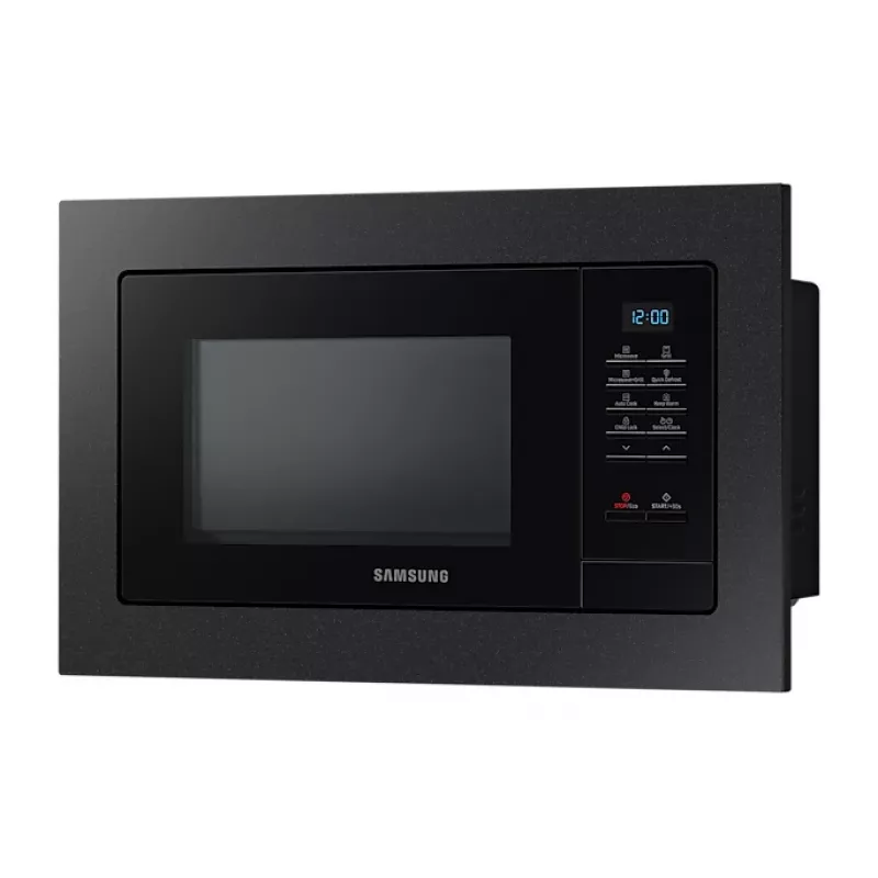 Micro-ondas Samsung MQ7000A preto com grelhador encastrar 23 L 800 W