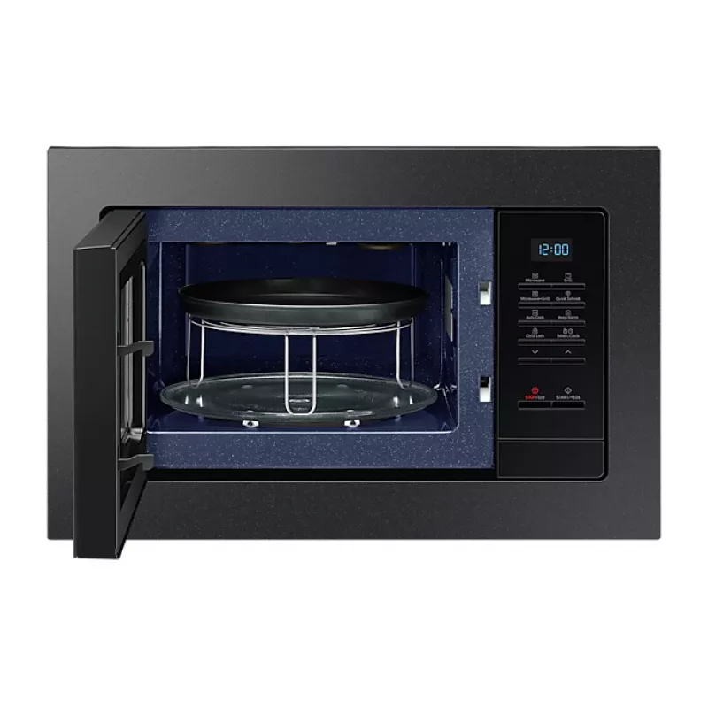 Micro-ondas Samsung MQ7000A preto com grelhador encastrar 23 L 800 W
