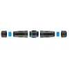 Cabo de ligação Goobay CAT 6A exterior RJ45 fêmea-fêmea IP68 preto