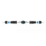 Cabo de ligação Goobay CAT 6A exterior RJ45 fêmea-fêmea IP68 preto