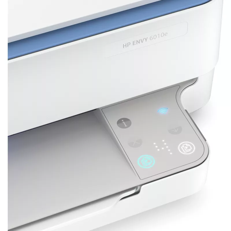 Impressora multifunções sem fios a cores HP ENVY 6010e, Instant Ink; copiadora, digitalizador