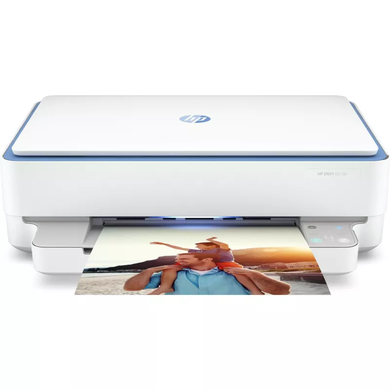 Impressora multifunções sem fios a cores HP ENVY 6010e, Instant Ink; copiadora, digitalizador