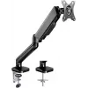 Suporte para monitor Goobay 81,3 cm preto de mesa com regulação de altura