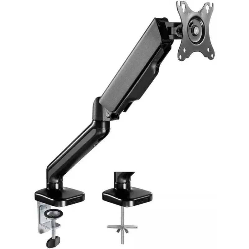 Suporte para monitor Goobay 81,3 cm preto de mesa com regulação de altura