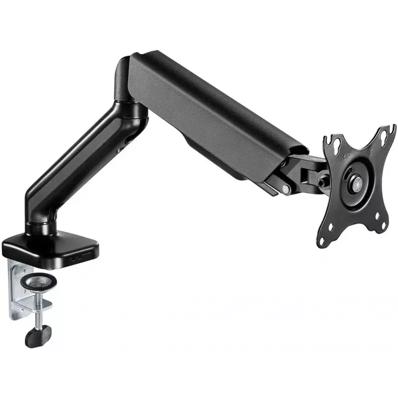 Suporte para monitor Goobay 81,3 cm preto de mesa com regulação de altura
