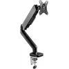 Suporte para monitor Goobay 81,3 cm preto de mesa com regulação de altura