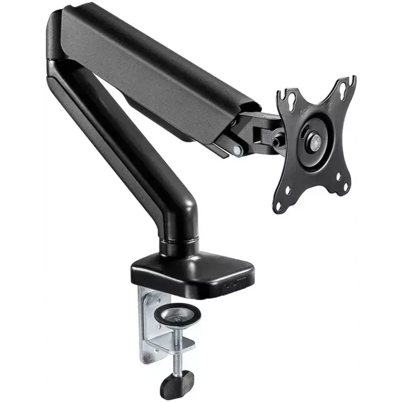 Suporte para monitor Goobay 81,3 cm preto de mesa com regulação de altura