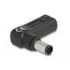 Adaptador DeLOCK USB Type-C fêmea para HP 7,4 x 5,0 mm macho 90° angular