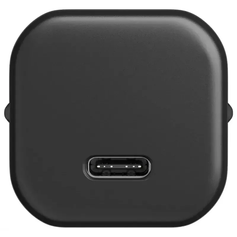 Carregador de interior Goobay 59715 preto carregamento rápido AC smartphone tablet