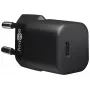 Carregador de interior Goobay 59715 preto carregamento rápido AC smartphone tablet