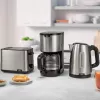 Braun PurShine KF 1500 BK Máquina de café de filtro, preto/aço inoxidável