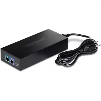 Injetor PoE++ Trendnet TPE-319GI 10G 10 Gigabit Ethernet preto