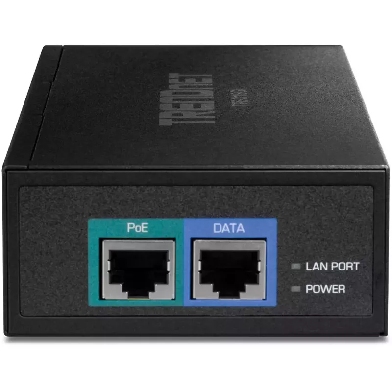 Injetor PoE++ Trendnet TPE-319GI 10G 10 Gigabit Ethernet preto