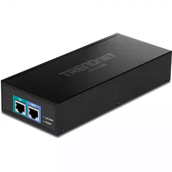 Injetor PoE++ Trendnet TPE-319GI 10G 10 Gigabit Ethernet preto