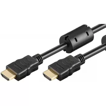 Cabo HDMI Goobay 15 m Type-A macho para macho 2.0 10.2 Gbit/s preto