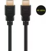 Cabo HDMI Goobay High Speed com Ethernet 1 m 18 Gbit/s preto