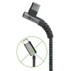 Cabo USB Goobay USB 2.0 2 m USB-C preto/cinzento