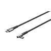Cabo USB Goobay USB 2.0 2 m USB-C preto/cinzento