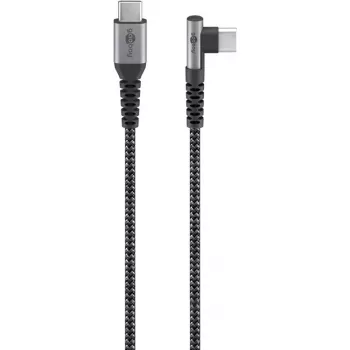 Cabo USB Goobay USB 2.0 2 m USB-C preto/cinzento