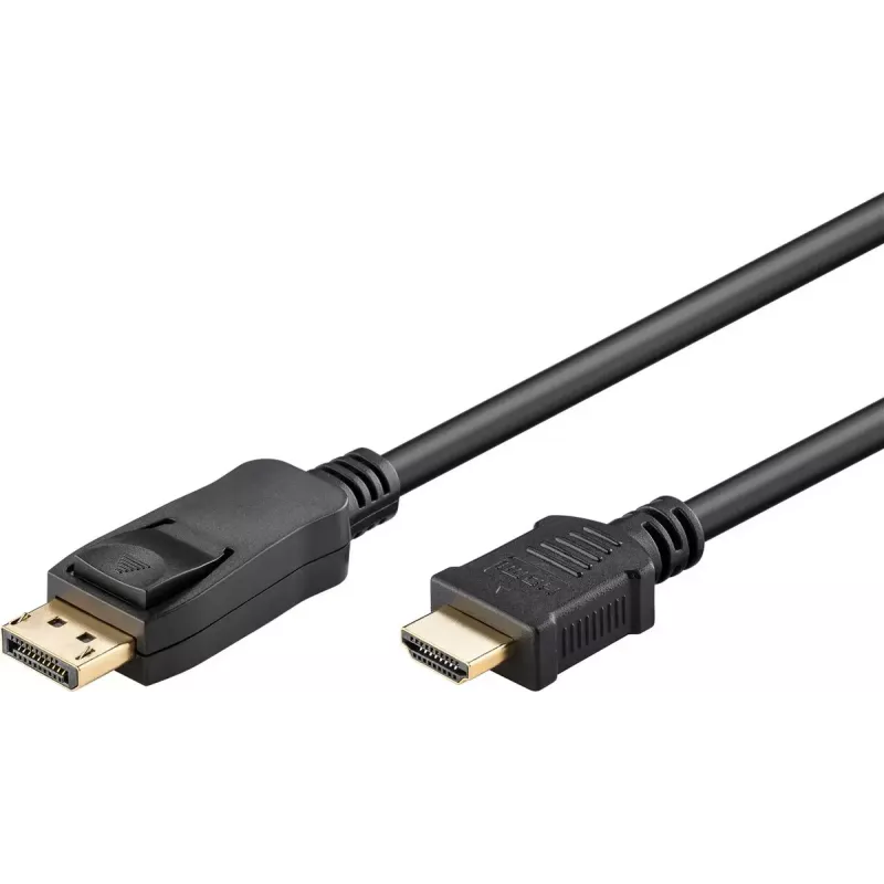 Cabo adaptador DisplayPort para HDMI Goobay 1 m DisplayPort HDMI Type-A