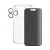 PanzerGlass Privacy pack 3 em 1 iPhone 15 Pro vidro temperado resistente a choques