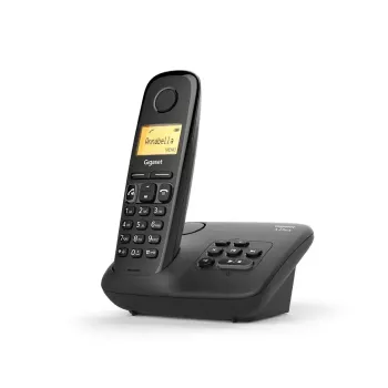 Telefone analógico/DECT Gigaset A270A identificação de chamadas auscultador sem fios preto