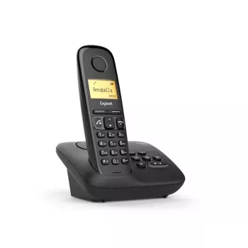 Telefone analógico/DECT Gigaset A270A identificação de chamadas auscultador sem fios preto