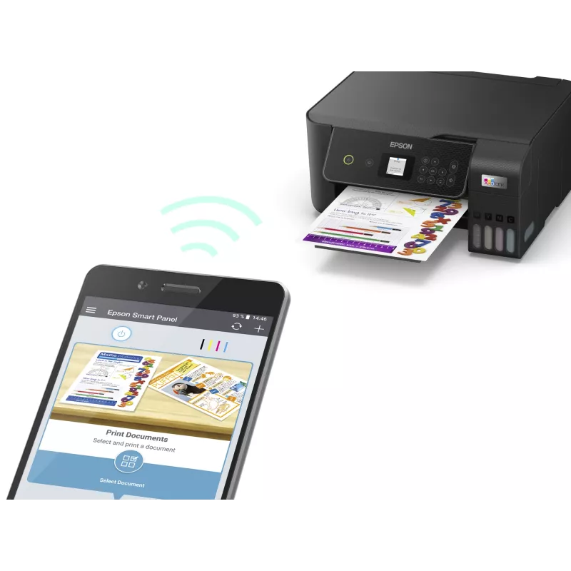 Epson EcoTank ET-2871 Jato de tinta A4 5760 x 1440 DPI 33 ppm Wi-Fi