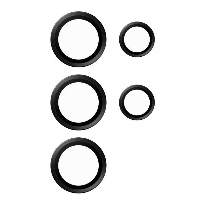 PanzerGlass ® Hoops® Vidro protetor de objetiva de câmara preto Samsung Galaxy S24 Ultra