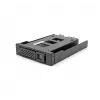 Moldura de montagem DeLOCK 3,5 polegadas moldura metálica para baía slim Mobile Rack preto
