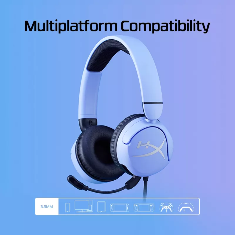 HyperX Cloud Mini - Headset gaming (lavanda)