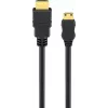 Goobay 74431 cabo HDMI Ultra High-Speed, HDMI Tipo A para Mini HDMI Tipo C, 8K 60 Hz, HDMI 2.1, 3 m